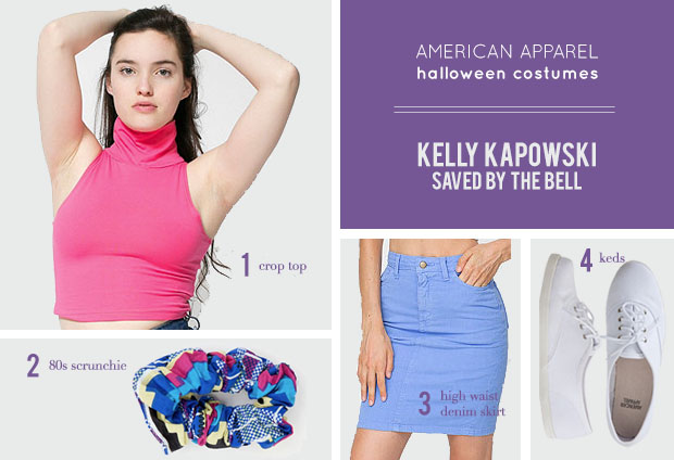 Last Minute Halloween Costumes All from American Apparel