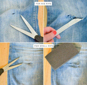 DIY Boyfriend Jeans