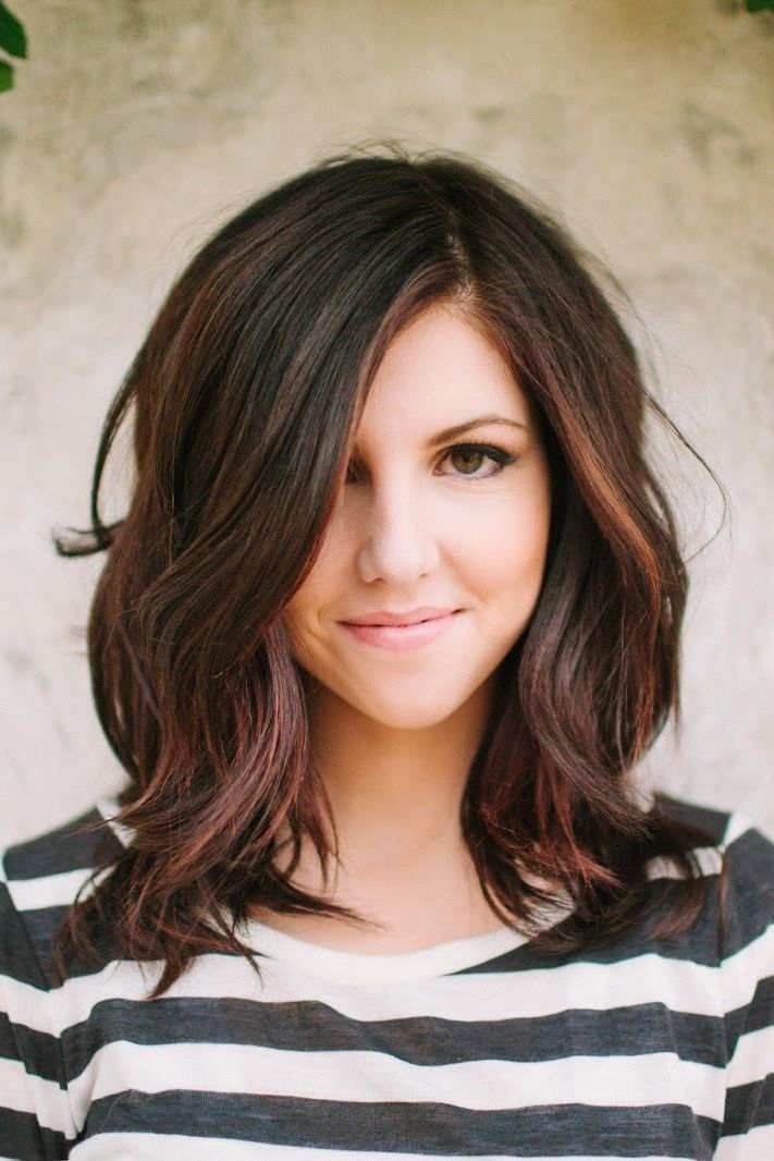 Curling on sale layered hair