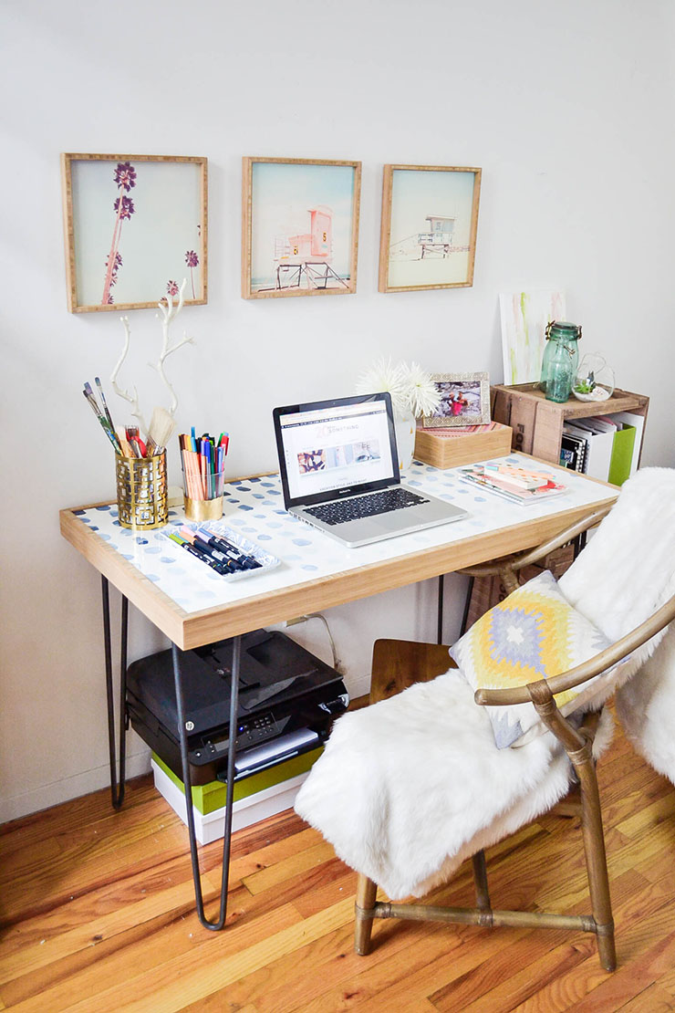 Small Desk For Small Spaces, Home Office Desk