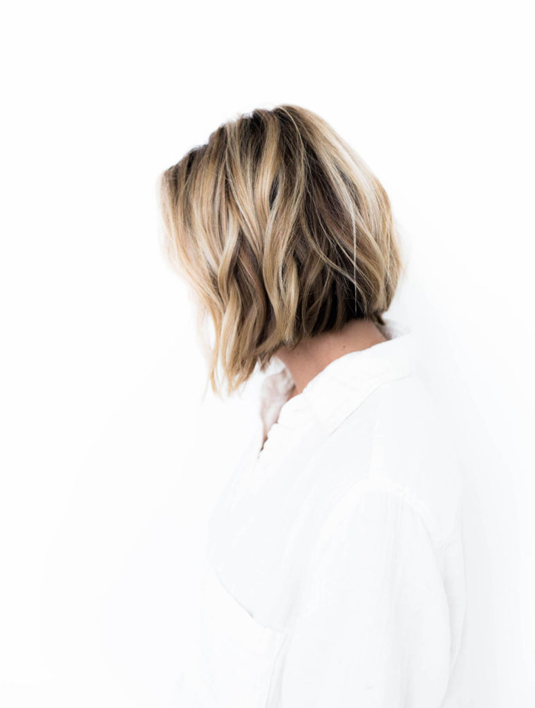 Blunt Bob Hairstyles: Messy Waves | Advice from a Twenty Something