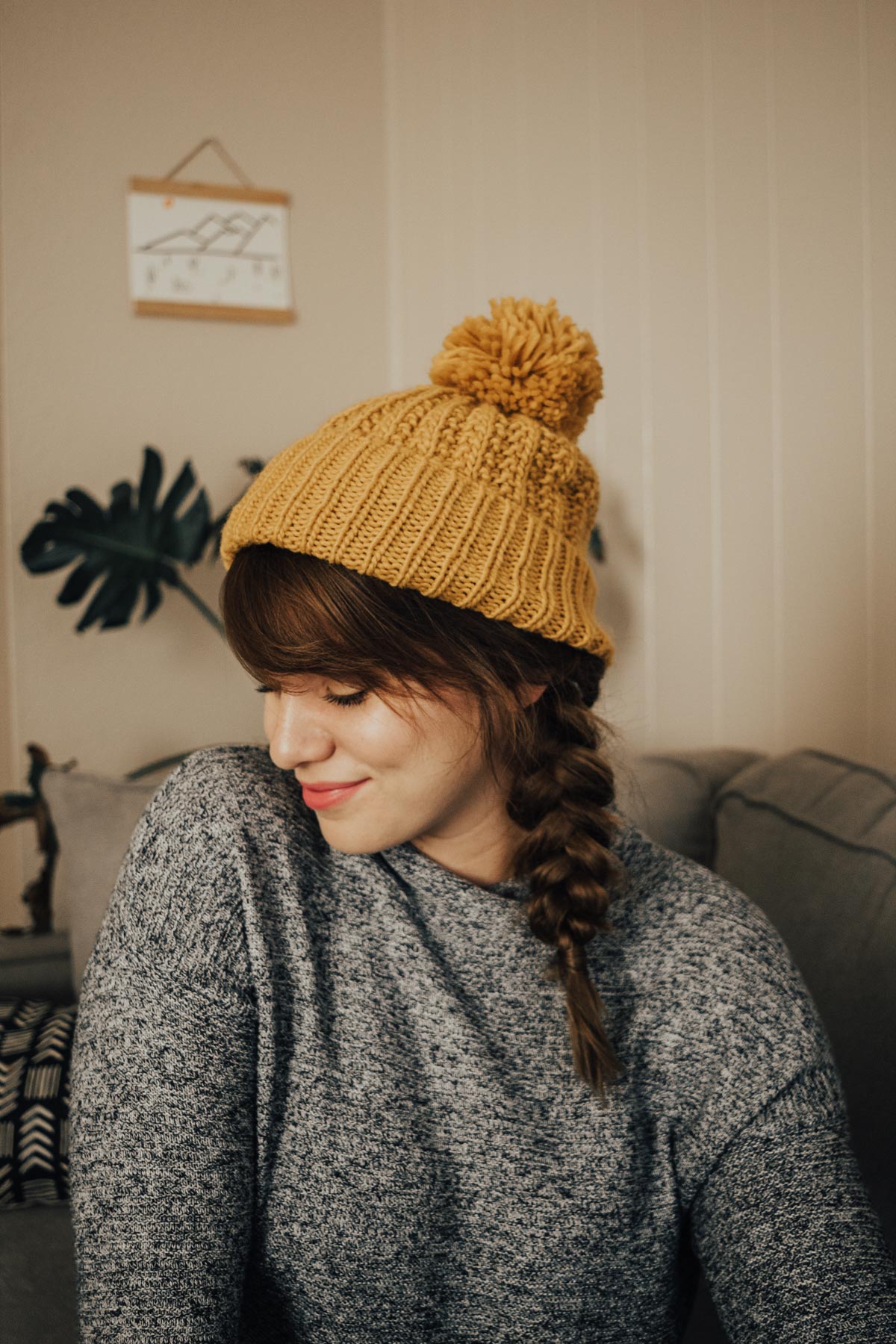 best winter hat for bangs