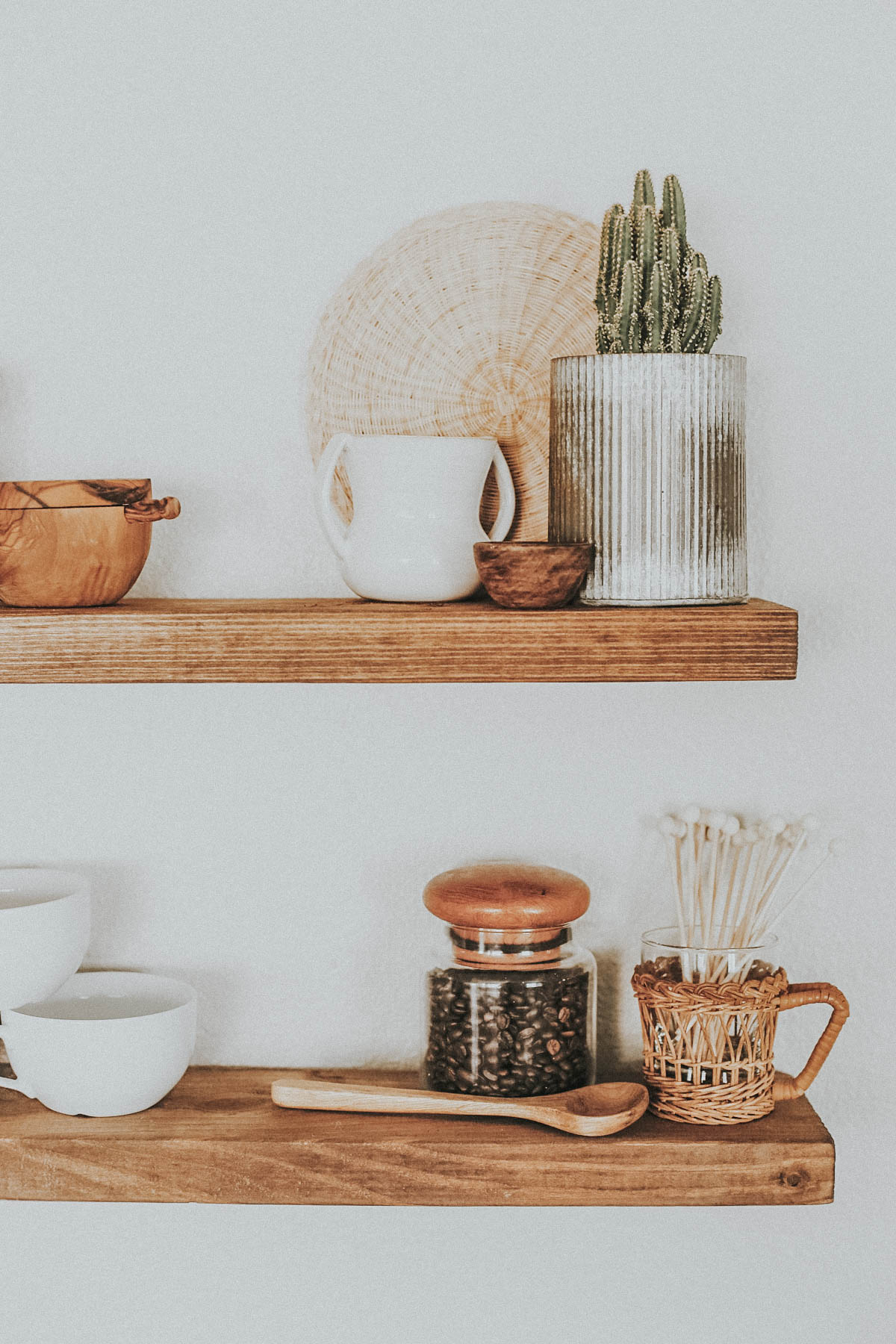 Floating Shelf Wood Succulent Kitchendecor 